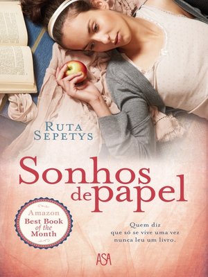 cover image of Sonhos de Papel